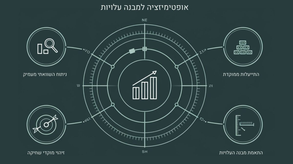 אופטימיזציה למבנה עלויות אופטימיזציה למבנה עלויות